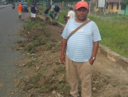 Jelang HUT Kabupaten Teluk Bintuni, PUPR Gelar Aksi Bersih Jalan Utama