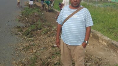 Jelang HUT Kabupaten Teluk Bintuni, PUPR Gelar Aksi Bersih Jalan Utama