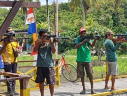 Polsek Aranday Gelar Lomba Menembak Meriahkan HUT Ke-81 RI