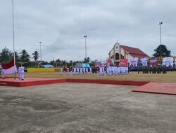 Bupati Teluk Bintuni Yohanis Manibuy Pimpin Upacara Pengibaran Sang Merah Putih Dalam Rangka HUT RI Ke-81