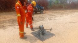 Cegah Karhutla, Polisi dan LNG Tangguh Sisir Sumuri Pakai Drone Termal