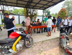 Satlantas Polres Teluk Bintuni Perketat Razia, Puluhan kendaraan Roda Dua Dan Empat Terjaring Akibat Tidak Miliki Surat Kendaraan Dan Mati Pajak