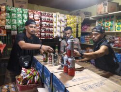 Polres Teluk Bintuni Sita Miras Ilegal, Polisi Peringatkan Pedagang: Sudah Diimbau, Resiko Tanggung Sendiri